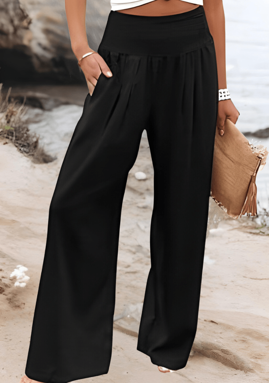 Aileen™ - Beach Wide Leg Pants - Clara & Cove