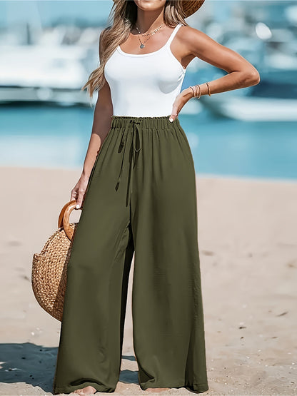 ALISA - Loose Wide - Leg Pants - Clara & Cove