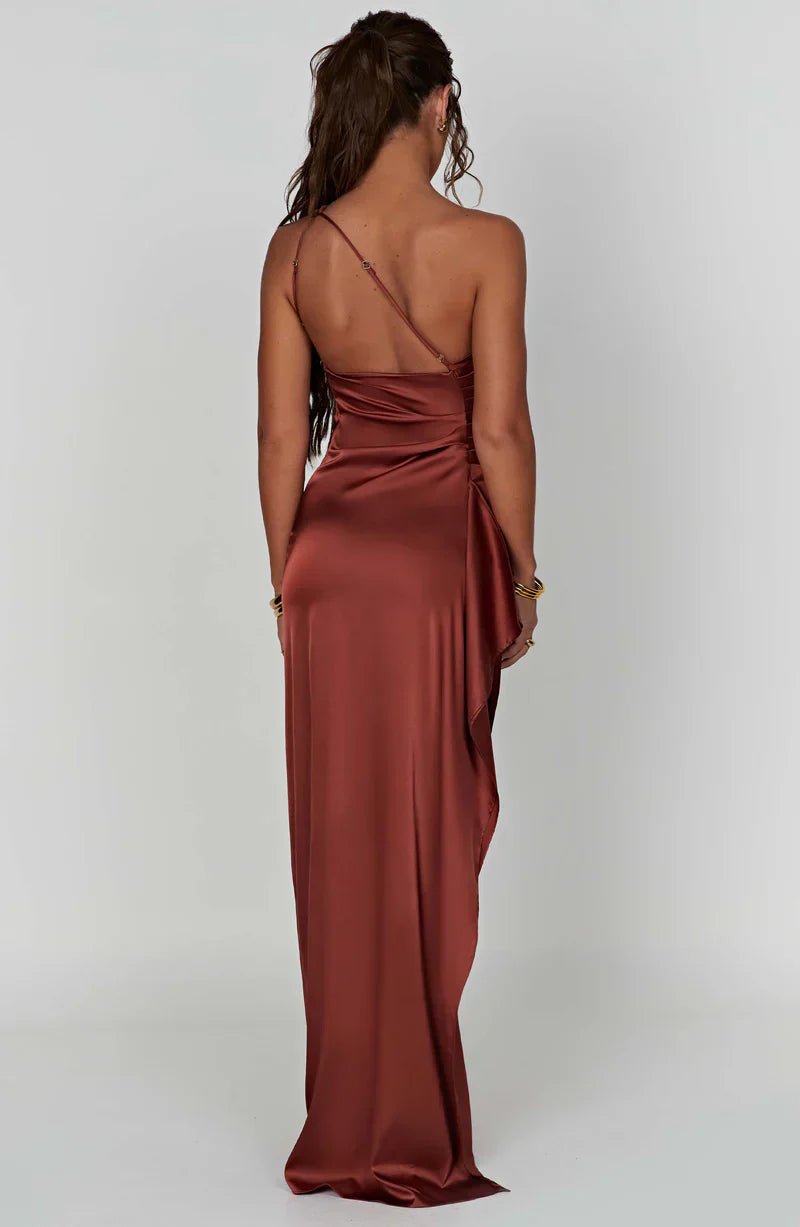 CLEO - One Shoulder Maxi Dress - Clara & Cove