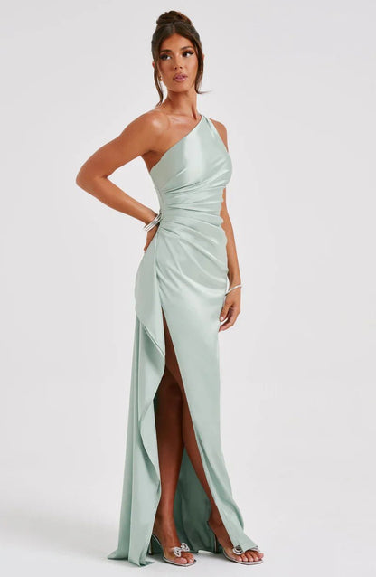 CLEO - One Shoulder Maxi Dress - Clara & Cove