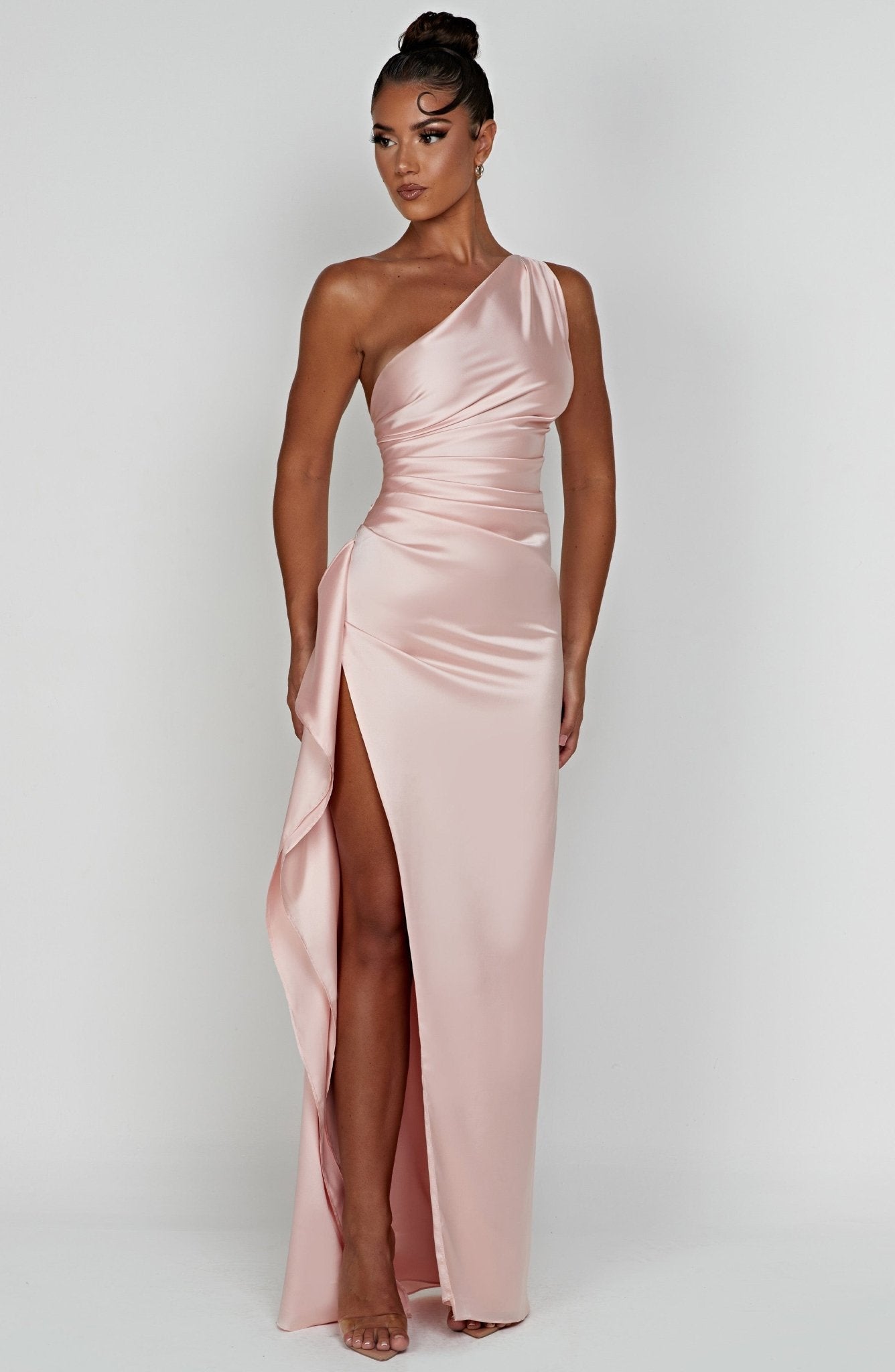 CLEO - One Shoulder Maxi Dress - Clara & Cove