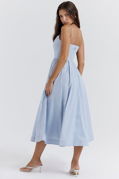 DALYA - A - Line Midi Dress - Clara & Cove