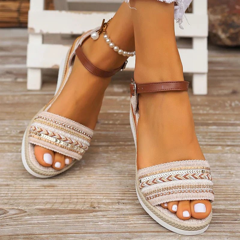 Dixie - Casual Summer Sandals - Clara & Cove