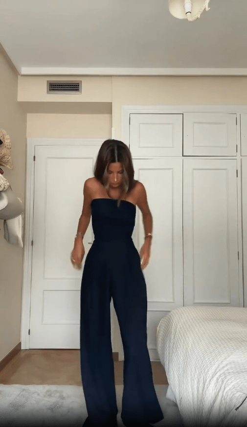 MIRA - Strapless Jumpsuit - Clara & Cove